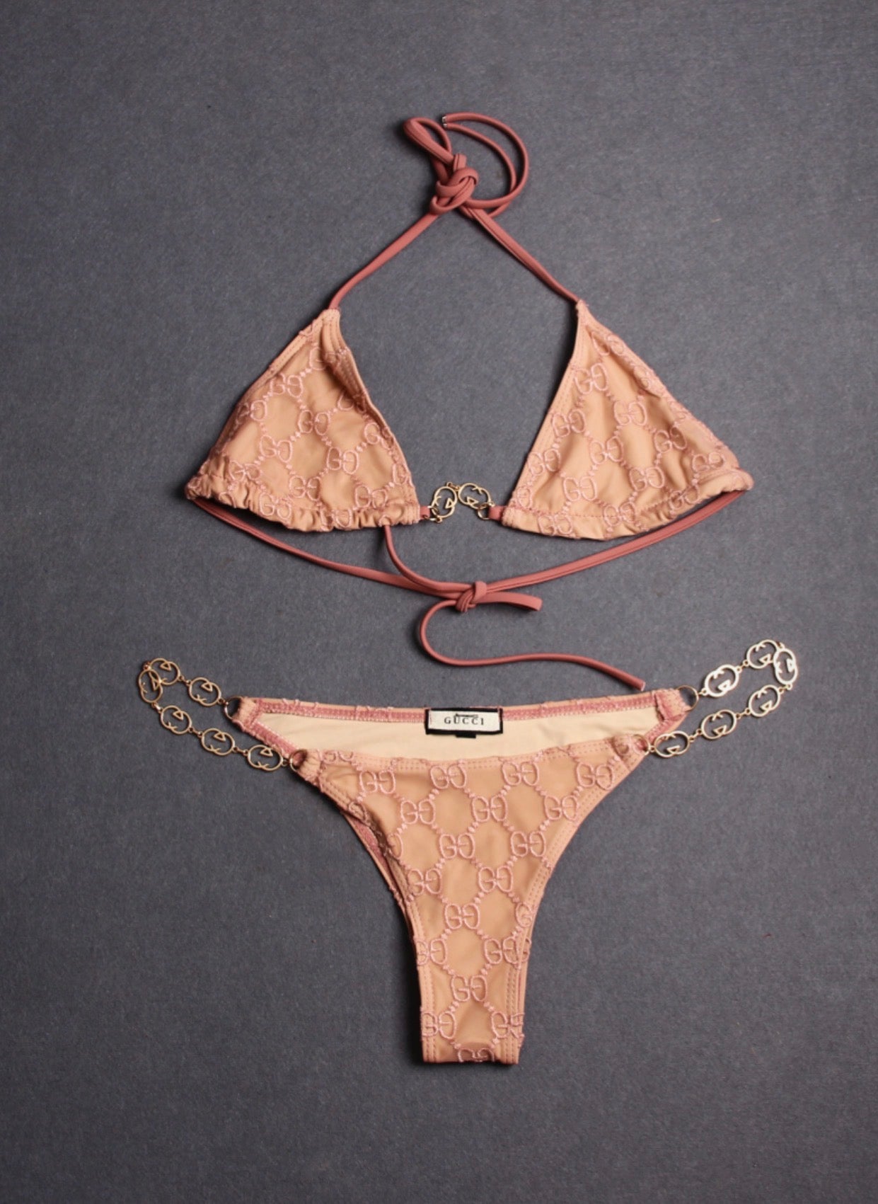 Champagne Blush Gucci Two Piece