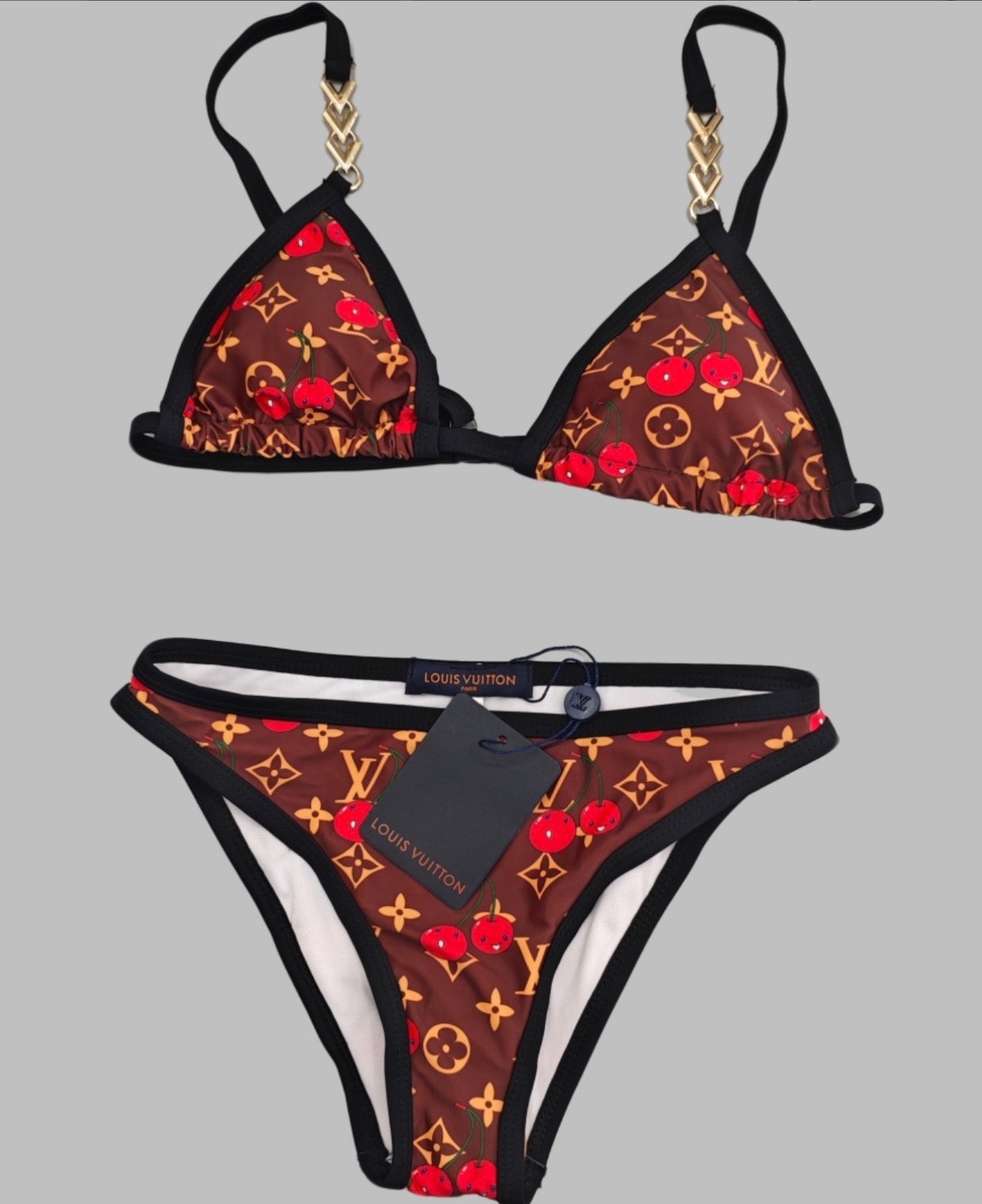 Cherry Kiss Louis Vuitton Two Piece