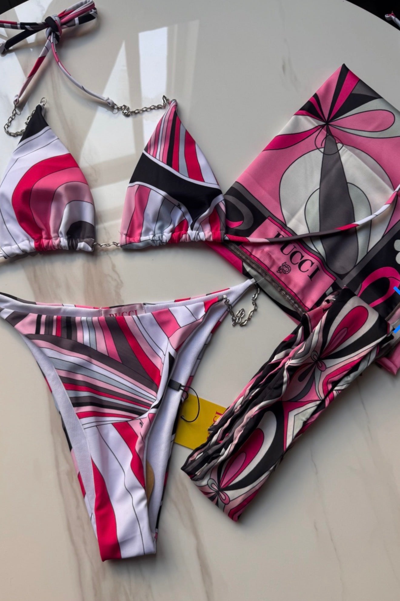 Pink Riviera Pucci Two Piece
